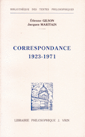Correspondance 1923-1971
